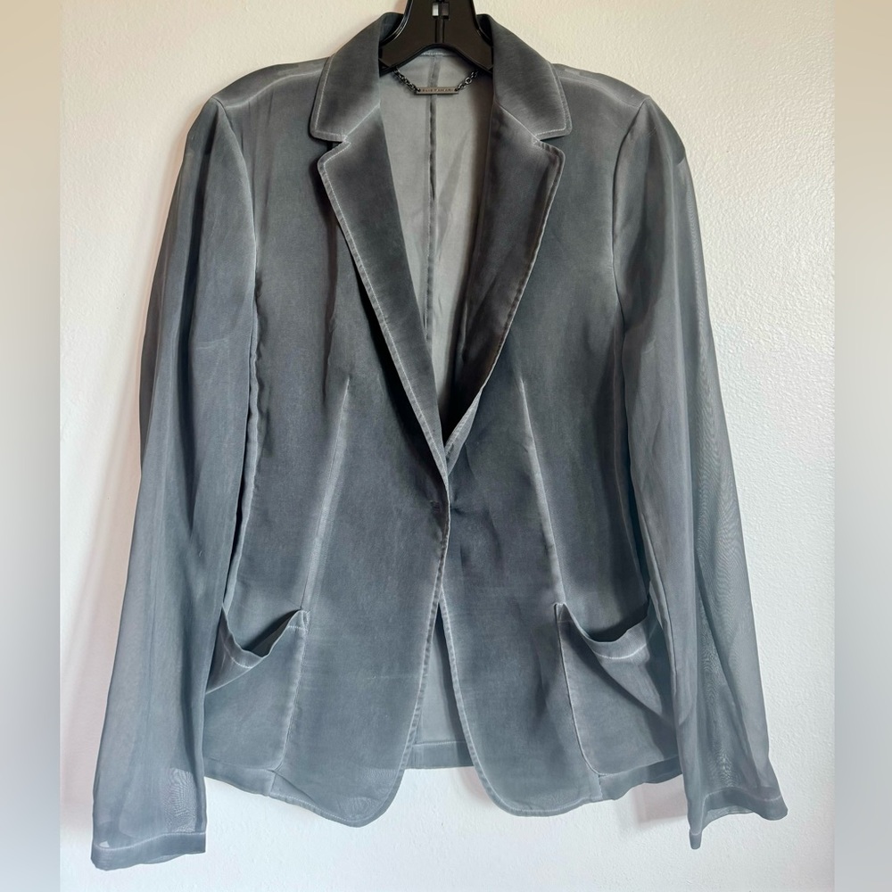 Ellie Tahari Sheer Blazer